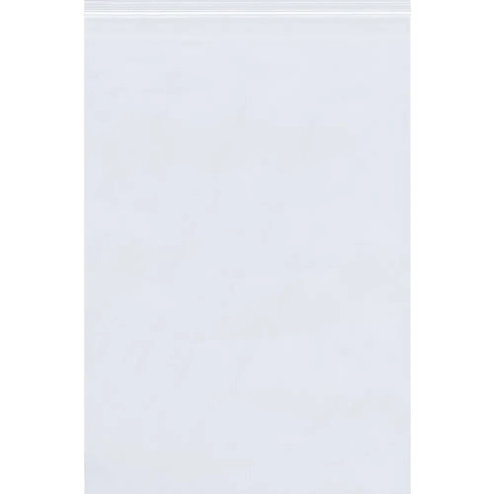 New Partners Brand 24" x 30" Reclosable Poly Bags, 6 Mil, Clear, 100/Carton (PB4278)