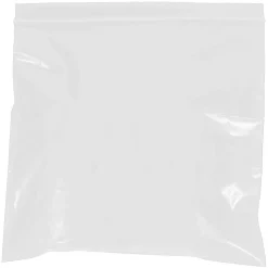 Clearance SI Products 4" x 6" Reclosable Poly Bags, 2 Mil, White, 1000/Carton (PB3565)