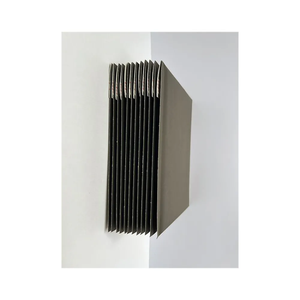 Online Happy Mail 6" x 9" Self-Sealing Bubble Mailer, Black (245159)