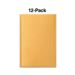 Best Staples 10.25" x 13.5" Self-Sealing Bubble Mailer, #4, 12/Pack (51586-CC)