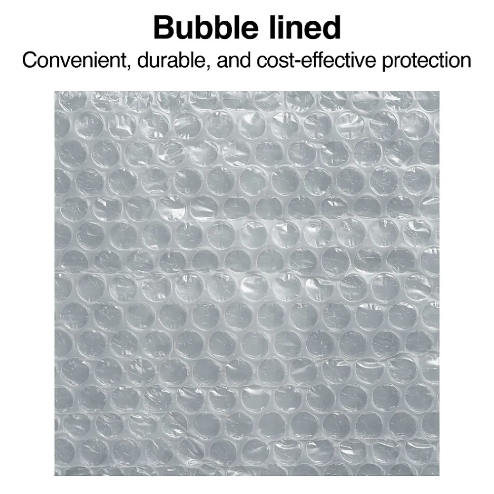 Discount Staples 11.25" x 15" Self-Sealing Bubble Mailer, #5, 25/Carton (ST56611B)