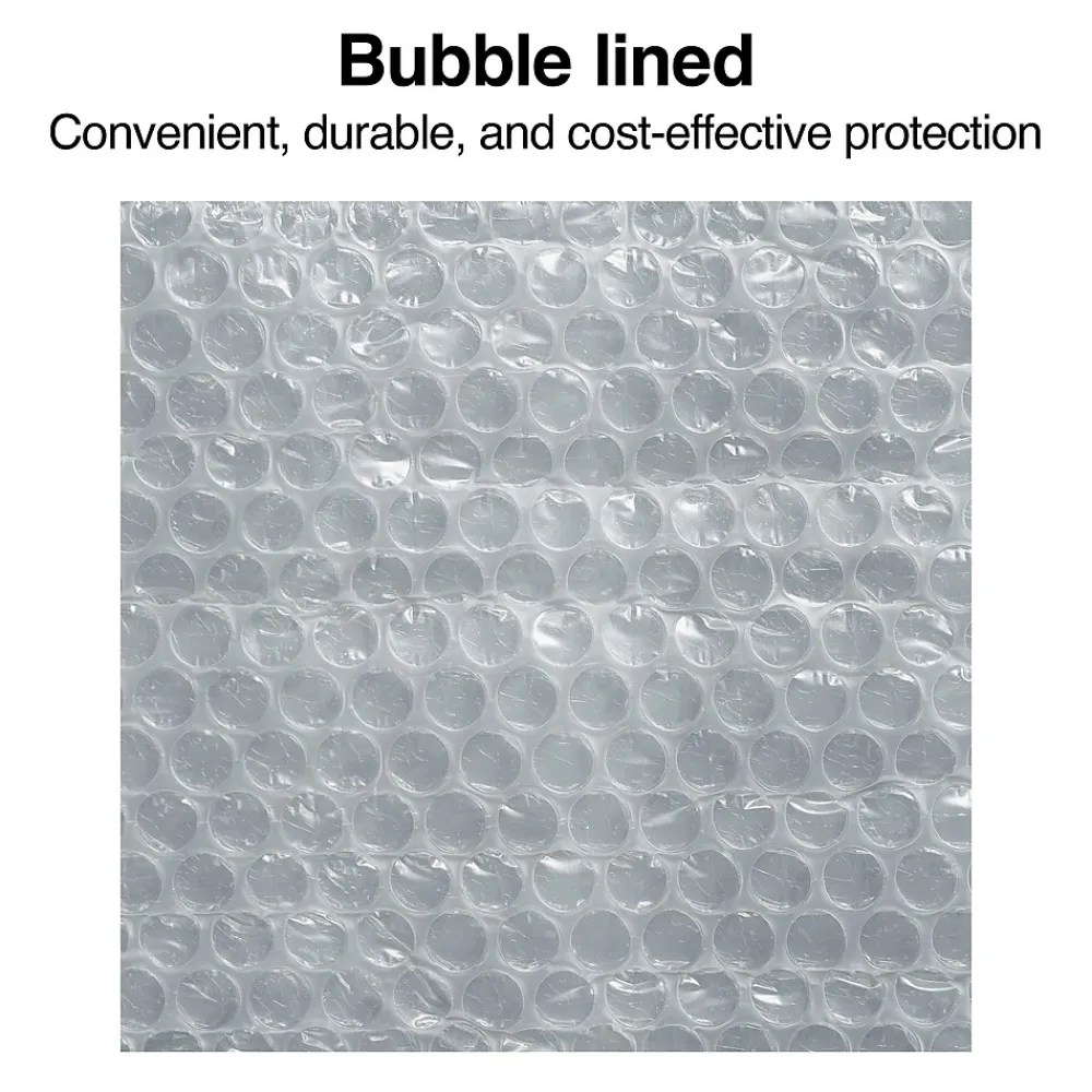 Hot Staples 7.88" x 10.75" Self-Sealing Bubble Mailer, #1, 25/Carton (ST56617B)