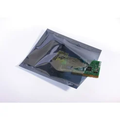 Online SI Products 8" x 12" Static Shielding Layflat Poly Bags, 3 Mil, Clear, 100/Carton (4125)