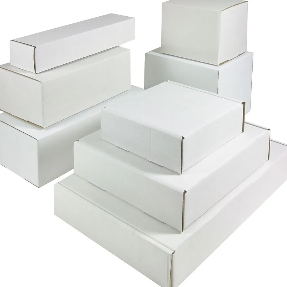 Best SI Products 6" x 6" x 4" Corrugated Mailers, 50/Bundle (M664)