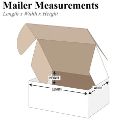 Partners Brand 18" x 12" x 6" Deluxe Literature Mailers, 25/Bundle (MFL18126)
