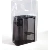 Sale SI Products 10" x 4" x 20" Gusseted Poly Bags, 3 Mil, Clear, 500/Carton (1715)