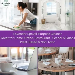 Natural Multipurpose Cleaner, Lavender Spa, 2/Pack (LAVAll-2PK)<Absolute Green Outlet