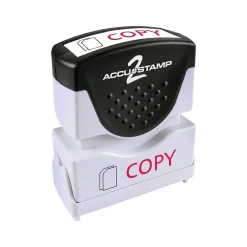 Stamps & Stamp Pads|Accu-Stamp 2 Pre-Inked Stamp, "COPY", Blue and Red Inks (035532)