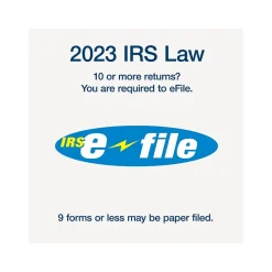 Tax Forms*Adams 2024 1099-INT Tax Form with Self-Seal Envelope, 4-Part, 2-Up, Copy A, 1, B, 2, 12/Pack