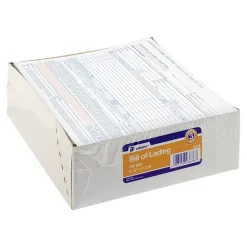 Business Forms*Adams 3-Part Carbonless Bill of Lading, 8.5"L x 7.44"W, 250 Sets/Book (B3876)