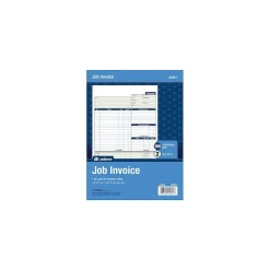 Business Forms*Adams 2-Part Carbonless Invoices, 8" x 11", 100 Sets/Book (NC2817)