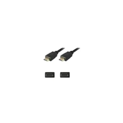 AddOn HDMI 1.4 Male/Male Audio/Video Cable, Black, 6' (HDMIHSMM6)