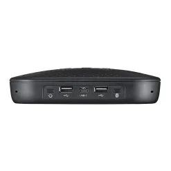 Adesso 360° Xtream S8 Conference Call Bluetooth/Wired Speaker with Microphone and USB 3.0 Hubs, Black