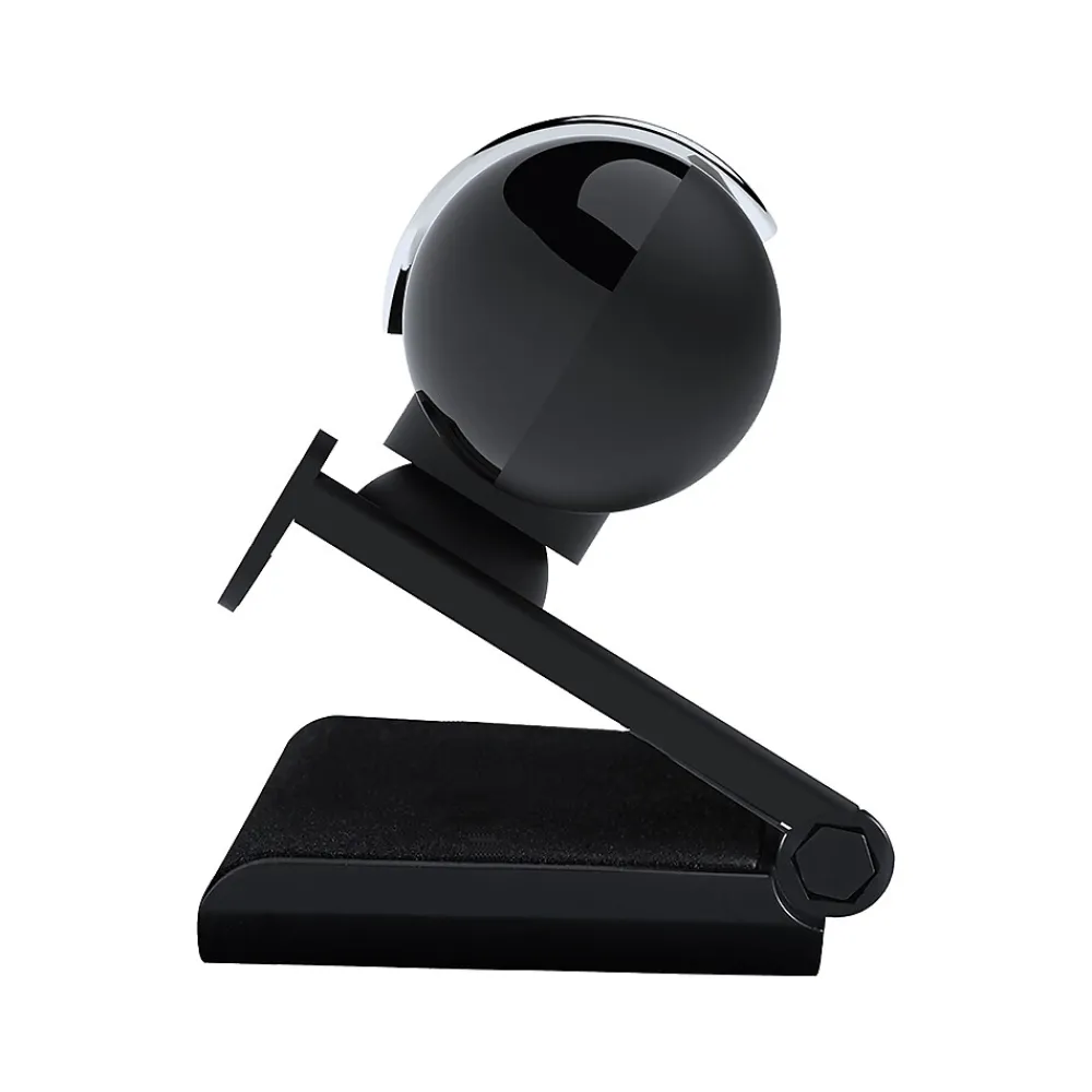 Online Adesso CyberTrack HD 2560x1440 Webcam, 4 Megapixels, Black/Silver (CYBERTRACKH7)