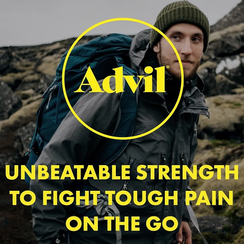 Ibuprofen Pain Reliever, 200mg, 2/Packet, 50 Packets/Box (15489)<Advil Outlet
