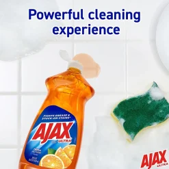 Triple Action Liquid Dish Soap, Fruity, 28 oz. (144678)<Ajax