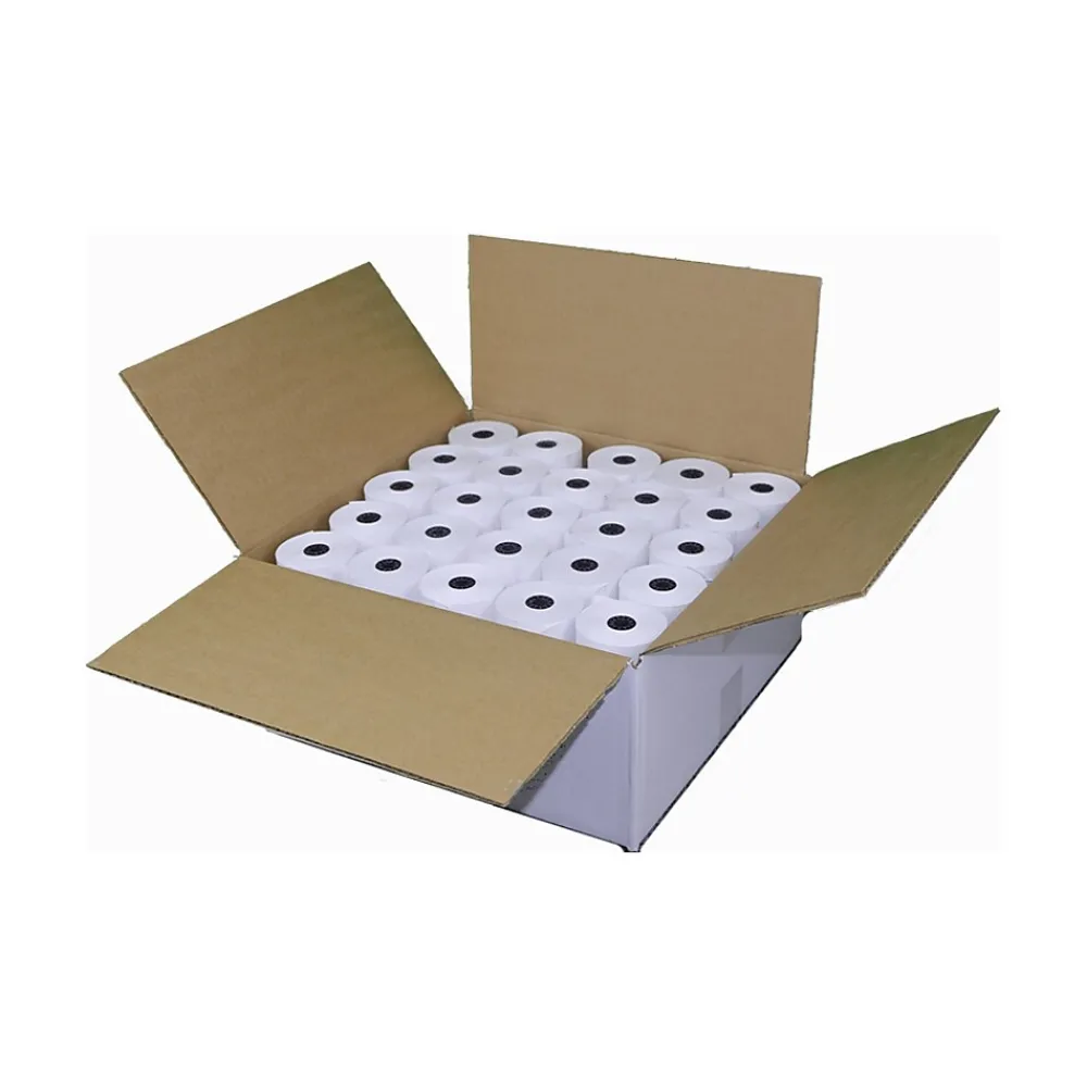 Pos Paper*Alliance Thermal POS Paper Rolls, 3.13" x 230', Phenol Free, 50 Rolls/Carton (3736)