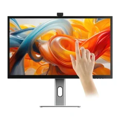 Best ALOGIC Clarity Pro Touch 27" 4K Ultra HD 60Hz LCD Monitor, Black/Silver (27C4KPDWT)