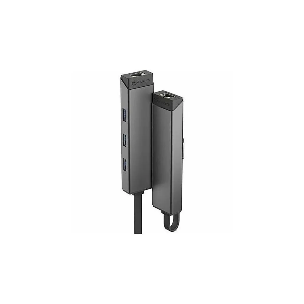 ALOGIC 4-Port USB 3.0 Hub, Gray (ULAAEA-SGR)