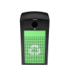 GS Series Steel Recycling Bin, 40 Gallon, Green (ALP471-40-GS-C)<Alpine Industries Sale