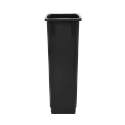Plastic Trash Can with Lid, 23 gallon, Black, 2/Pack (477-BLK-PKG1-2)<Alpine Industries Best