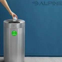 Alpine Stainless Steel Compost Bin, 27 Gallon (ALP475-27-CO)<Alpine Industries