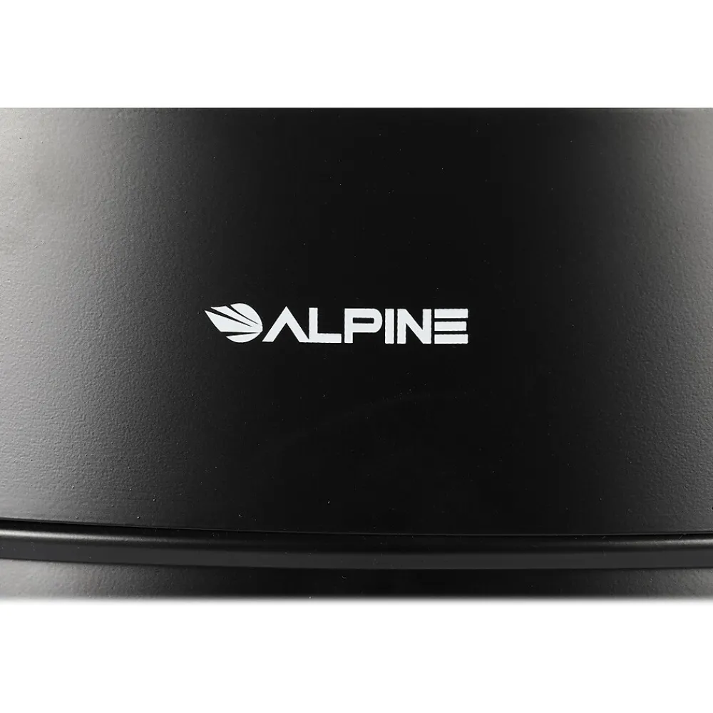 Alpine Stainless Steel Trash Can, 27-Gallon, Matte Black (ALP475-27-BLK)<Alpine Industries New