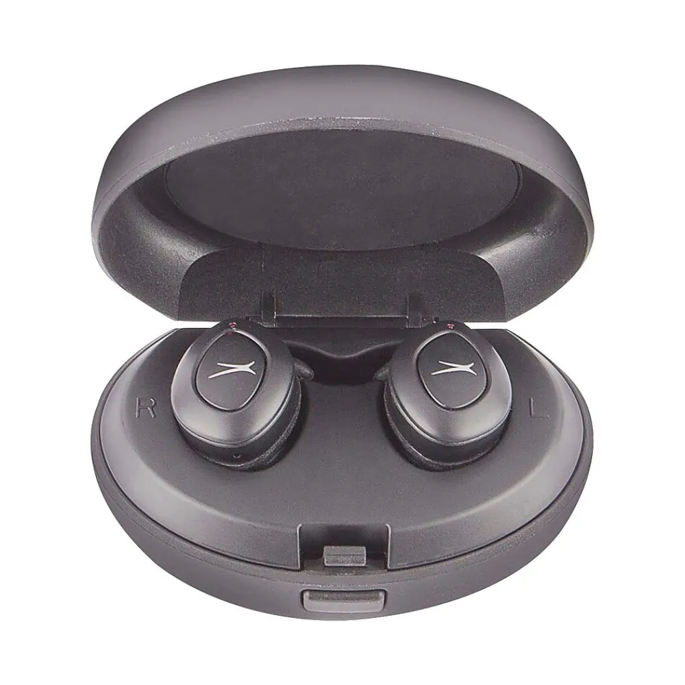 True Evo + Wireless Bluetooth Earbuds, Black (MZX659-BLK)<Altec Lansing Hot