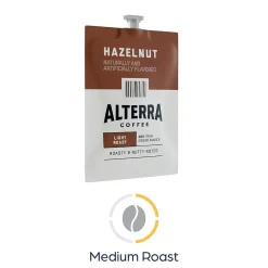 Alterra Hazelnut Coffee Flavia Freshpack, Medium Roast, 100/Carton (MDRA185)