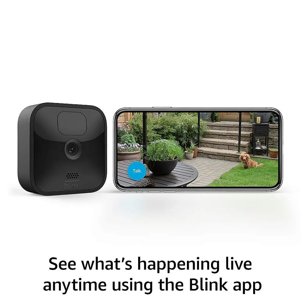 Blink Amazon Indoor/Outdoor Wireless Security Camera, Black (B086DKMSSM)