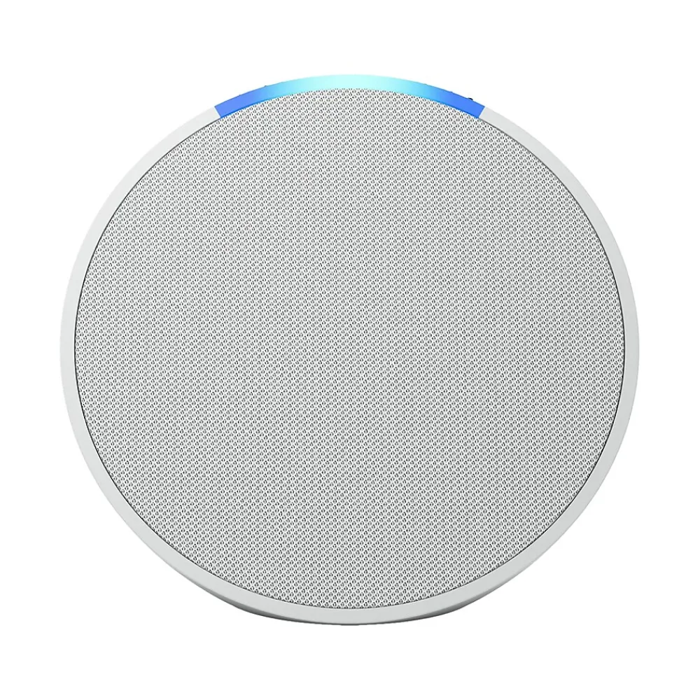 Amazon Echo Pop Bluetooth/Wi-Fi Wireless Smart Speaker with Alexa, Glacier White (53-031156)