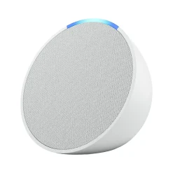 Amazon Echo Pop Bluetooth/Wi-Fi Wireless Smart Speaker with Alexa, Glacier White (53-031156)