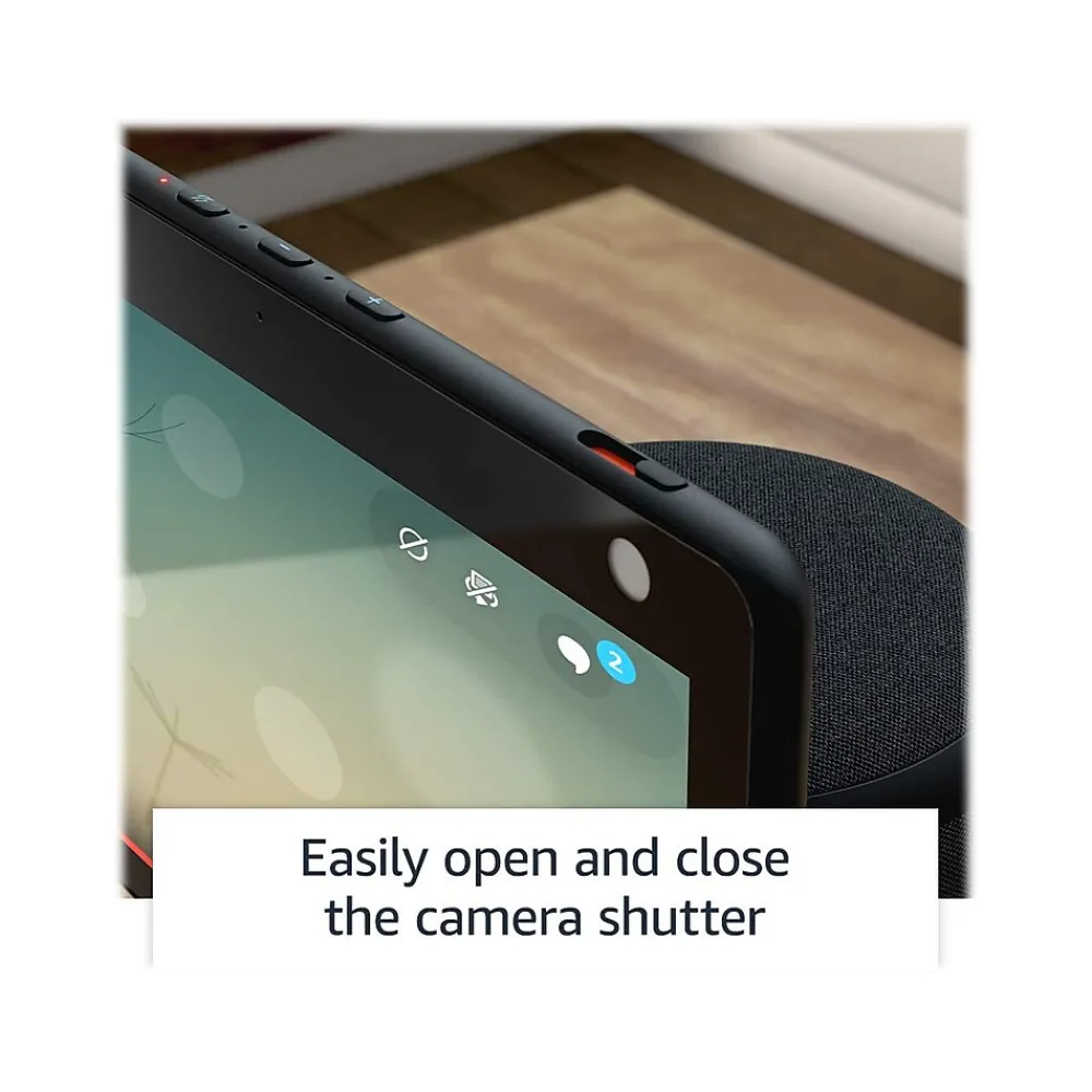 Amazon Echo Show 10 3rd Generation 10.1" Smart Display, Charcoal (B07VHZ41L8)