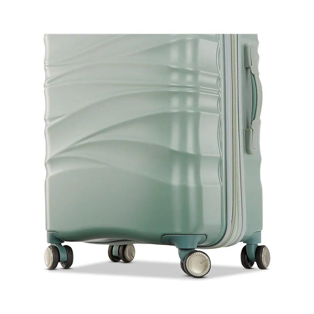 Cascade 22" Hardside Carry-On Suitcase, 4-Wheeled Spinner, Sage Green (143244-2017)<American Tourister Sale