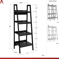 Bookcases*DHP Ameriwood Home Lawrence 60