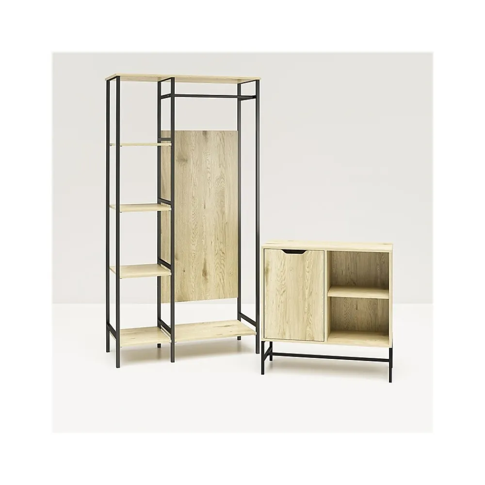 Bookcases*Ameriwood Modine 30"H 2-Shelf Bookcase with Adjustable Shelf, Natural (3483912COM)