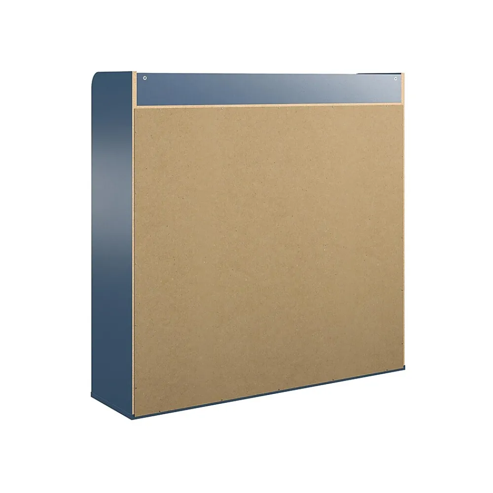 Bookcases*Ameriwood Tyler 40.8"H 9-Shelf Bookcase, Navy Particle Board (4865837COM)