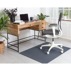 Chair Mats*Anji Mountain Rug'd Beluga Carpet & Hard Floor Chair Mat, 36