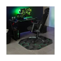 Chair Mats*Anji Mountain Rug'd Kaleidoscope Carpet & Hard Floor Chair Mat, 36