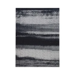 Chair Mats*Anji Mountain Rug'd Neosho Carpet & Hard Floor Chair Mat, 36" x 48", Black/Gray (AMB9040)