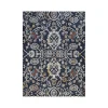 Chair Mats*Anji Mountain Rug'd Robin Carpet & Hard Floor Chair Mat, 36" x 48", Gray/Orange (AMB9018)