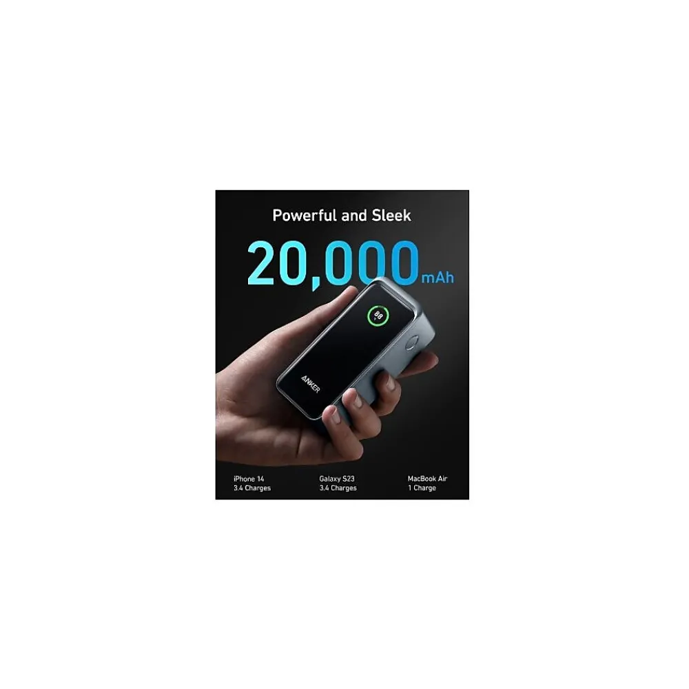 Prime 20,000mAh Power Bank 200W (A1336011)<Anker