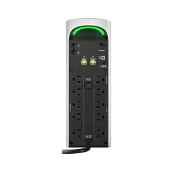 APC Back-UPS Pro Gaming 1500VA UPS, 10 Outlets, Arctic (BGM1500)