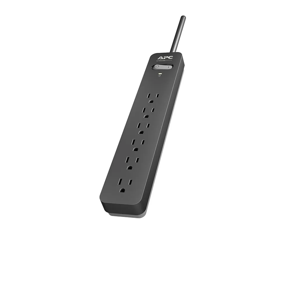 APC Essential SurgeArrest 6 Outlet Home/Office, 15' Cord, 1080 Joules (PE615)