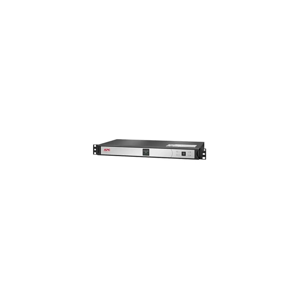 APC Smart-UPS Li-Ion 500VA Short Depth with SmartConnect 500 VA 4-Outlet UPS, Silver/Black (SCL500RM1UC)