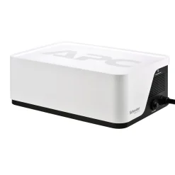 APC UPS Battery Backup & Surge Protector, 500VA UPS with 4 Backup Battery Outlets, USB Type-C, White (BE500G3)