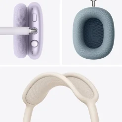 AirPods Max Wireless Active Noise Canceling Over-Ear Headset, USB-C, Bluetooth, Starlight (MWW53AM/A)<Apple Discount