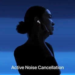 AirPods Noise-Canceling Earbuds with USB-C Charging Case, 4th Generation, Bluetooth, White (MXP93LL/A)<Apple Discount