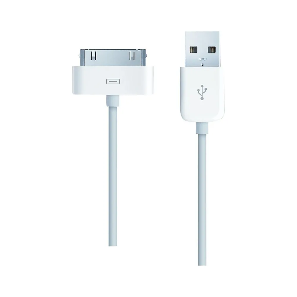 Dock Connector to USB Cable for iPhone/iPad/iPod Touch, White (MA591G/C)<Apple Clearance