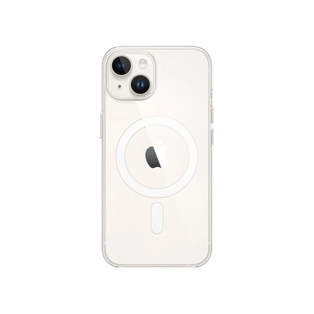 Apple MagSafe Phone Case for iPhone 14, Clear (MPU13ZM/A)